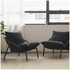 Zinus Ada Sling Accent Chair Black AU-USHSL2ZC-31B image NaN