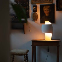 DCW Editions La Lampe Table Light - White LAMPE-B hero image