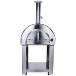 Smart Built-In Wood Fired Pizza Oven with Freestanding Trolley Stainless Steel PW01PW01-C hero image