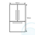 730L LG 3 Door Fridge GRL730SL image NaN