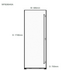 Westinghouse 254L Upright Frost Free Freezer WFB2804SA image NaN