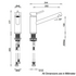 Gareth Ashton 3K1 Lucia Mixer Tap image NaN