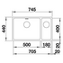 Blanco AND500/180UK5 1 and 1/4 Bowl Undermount Sink image NaN