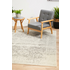 Rug Culture Evoke Large White Silver Rug 290X200CM - EVO253WSIL290X200 image NaN