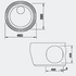 Blanco RONDOSOL Single Round Bowl Sink image NaN