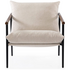 Zinus Wood and Metal Frame Armchair with Foam Cushion AU-USHSL4ZC-31B image NaN