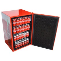 Husky 130L Coca-Cola Branded Solid Door Bar Fridge CKK130-167-AU-HU1 hero image