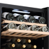 LeCavist 140 Bottle Triple Zone Wine Cabinet Stainless Steel LEK1403ZPVX image NaN