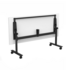 OLG Agile Flip Table 1800x750 White Worktop with Black Frame OG_AGFLIP1875B_W image NaN