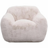 I Am Fake - Proudly Animal-Free, Cream Snug Chair - HCXSNUSA20BCRE image NaN