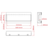 Remii 60 Inch Indoor 3 Sided Electric Fireplace 60-BAY-SLIM image NaN