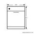 ASKO D5434SS Turbo Drying™ Under Bench Dishwasher image NaN