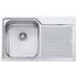 Oliveri Nu-Petite Single Bowl Topmount Sink with Right Hand Drainer NP621NTH  image NaN
