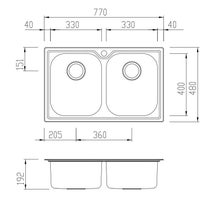 Oliveri WA163MAPACK Diaz Inset Sink and Mixer Tap Pack hero image