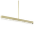CTO Lighting Artes 1200 Pendant Light - Satin Brass ARTPE1SBHA image NaN