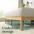 Zinus Moiz King Bamboo Wooden Bed Base AU-FBMMB2ZC-12K image NaN