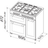 Artusi 90cm Dual Fuel Freestanding Oven Cream AFGR935CR image NaN
