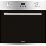 Glem 60cm Natural Gas Built-in Oven Stainless Steel GF64GEI hero image