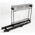 L.T. Williams 2-Tier Gliding Baskets 100/100 Black 9715 image NaN