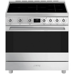 Smeg 90cm Freestanding Induction Oven Stainless Steel C9IPX2 hero image