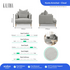 Kalona KYOTO Armchair Cloud WS-205-09-VILA-11 image NaN
