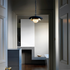 CTO Lighting Carapace Pendant Light with Chain - Bronze and Satin Brass with Opal Glass CARPEOBZGOCN image NaN