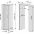 V-ZUG 331L V6000 Integrated Upright Freezer 5109900011 image NaN