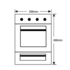 Westinghouse WVE665W 60cm Electric Built-In Oven image NaN