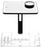 Homedics Radiance LED Beauty Mirror with Organiser- Black MIR-LB3000-BK-AU image NaN