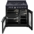 Artusi 90cm Dual Fuel Freestanding Oven Matte Black AFGR935B image NaN