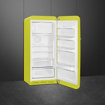 Smeg 270L 50's Retro Style Aesthetic Top Mount Fridge Lime Green FAB28RLI3 hero image