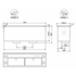 Smeg 90cm Stainless Steel Under Cupboard Rangehood KDIAM90AX image NaN