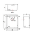 Abey 45L Laundry Tub with Dual Bypass and Overflow LK45C image NaN