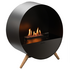 Planika Zero Emission Bubble Fireplace in Circular Casing Freestanding or Wall BUBBLEF image NaN