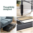 Zinus Black Metal Smartbase Folding Bed Double AU-SBBK-14D image NaN