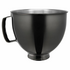 KitchenAid 4.8L Radiant Black Stainless Steel Mixer Bowl 5KSM5SSBRB image NaN