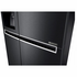 LG 625L Side by Side Fridge with Non-Plumbed Ice & Water Dispenser Matte Black GS-L668MBNL image NaN