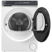 Haier 500 Series 9.5kg Front Load Washer and 8kg Heat Pump Dryer Laundry Package HWFS95NW1HDHPS80NW1 hero image
