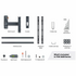 Vogel's Large Full-Motion TV Wall Mount - Black TVM3625B image NaN