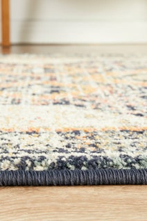Rug Culture Legacy Medium Multi-coloured Rug 300X80CM - LEG-863-NAVY-300X80 hero image