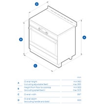 Haier 90cm 300 Series Dual Fuel Freestanding Oven Stainless Steel HOR90S8MSX2 hero image