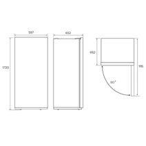 Westinghouse 238L Single Door Freezer White WFB2804WB hero image