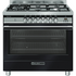 Glem Gas 90cm Dual Fuel Freestanding Oven Matte Black GS965GEMB image NaN