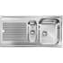 Abey ZE125R Zenith 1 and 1/3 Bowl Left Hand Drainer Sink image NaN