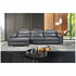 Kalona Ahlbeck Anthracite Three Seater Right Facing Chaise Sofa 6765-RAF-MS5002 image NaN