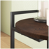 Zinus Round Metal and Wood Bedside Table Dark Brown AU-UTNST3-24B image NaN