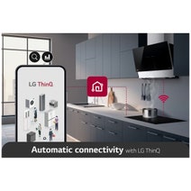 LG Series 7 80cm Induction Cooktop 4 Cooking Zones including 1 Flexi Zone BCI807T4BG hero image