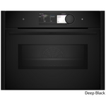 NEFF 45cm Pyrolytic Compact Oven with Microwave Deep Black C29MY7MY0-DB hero image