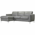 Kalona Bilzen Classic Gray 2.5 Seater Left Facing Chaise Sofa 30808-RAF-MS2077 image NaN