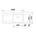 Blanco DIVON5SRK5 Single Bowl Left Hand Drainer Sink image NaN